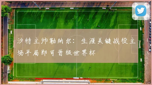 沙特主帅勒纳尔：生涯关键战役主场平局即可晋级世界杯